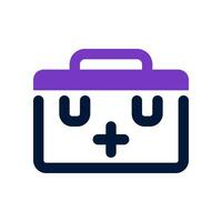 medical kit icon. vector icon for your website, mobile, presentation, and logo design.