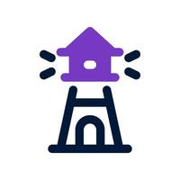 lighthouse icon. vector icon for your website, mobile, presentation, and logo design.