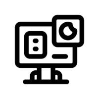 action camera icon. vector icon for your website, mobile, presentation, and logo design.