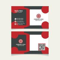 corporate business card design vector