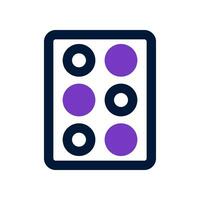 tablet duo tone icon. vector icon for your website, mobile, presentation, and logo design.