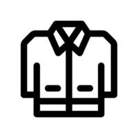 hospital coat line icon. vector icon for your website, mobile, presentation, and logo design.