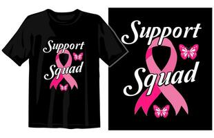 Breast Cancer Awareness t-shirt design vector illustration