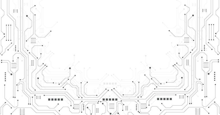 Technology black circuit diagram concept.