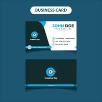 vector stylish blue business template design