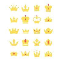 Royal Crown Design. Easy To Edit. EPS 10 vector