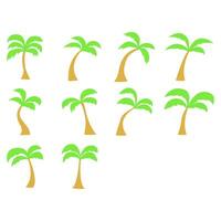 Palm Tree Design. Easy To Edit. EPS 10 vector