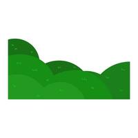 vector verde colinas antecedentes dibujos animados campo