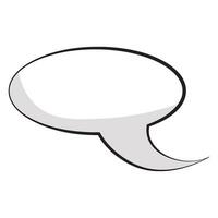 vector speech bubble vector in halftone style