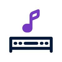 music player icon. vector icon for your website, mobile, presentation, and logo design.