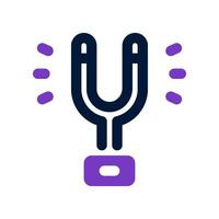 tuning fork icon. vector icon for your website, mobile, presentation, and logo design.