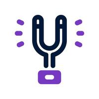 tuning fork icon. vector icon for your website, mobile, presentation, and logo design.