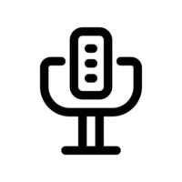 microphone icon. vector icon for your website, mobile, presentation, and logo design.