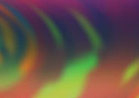 Dark Multicolor, Rainbow vector modern bokeh pattern.