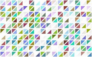 Light Multicolor, Rainbow vector seamless layout with lines, triangles.