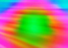 Light Multicolor, Rainbow vector template with bent lines.