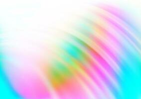 Light Multicolor, Rainbow vector template with bubble shapes.