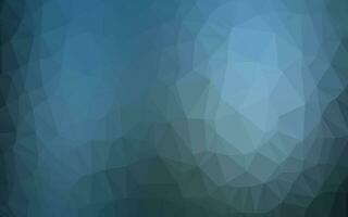 Light BLUE vector shining triangular background.
