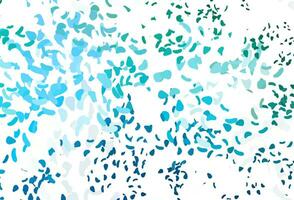 Light Blue, Green vector texture with random forms.