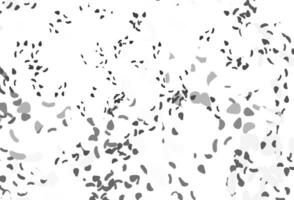 Light Silver, Gray vector texture with random forms.