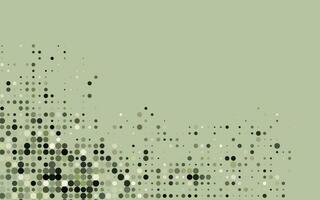 Dark Black vector background with bubbles.