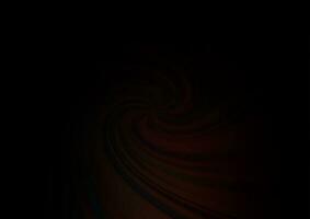 Dark Black vector blurred shine abstract background.