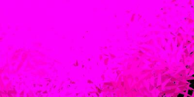 Light pink vector layout with triangle forms.