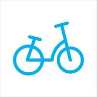 bicicleta icono vector ilustración símbolo