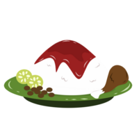 nasi lemak ilustração png