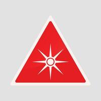 Warning Sign Element vector