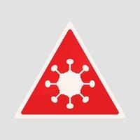 Warning Sign Element vector