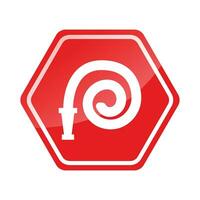 Warning Sign Element vector