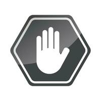 Warning Sign Element vector