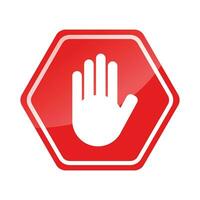 Warning Sign Element vector