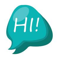 Bubble Chat Cartoon vector