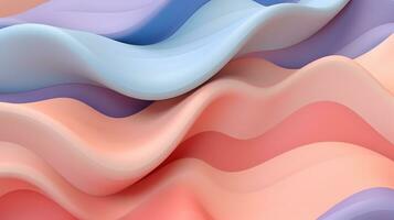 abstract background with orange and pink colors. AI Generated. photo