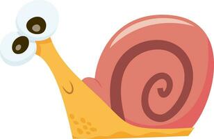 Cartoon Cute Snail vector