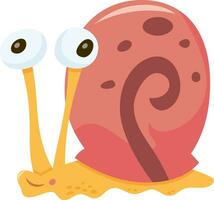 Cartoon Cute Snail vector