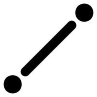 segment glyph icon vector