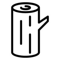 log line icon vector