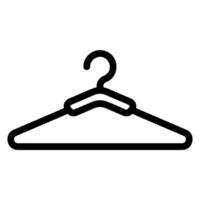 hanger line icon vector