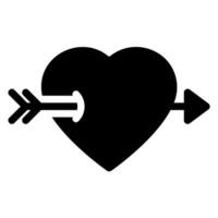 cupid glyph icon vector