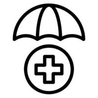 medical line icon vector