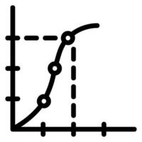 axis line icon vector