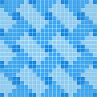 Blue tile background, Mosaic tile background, Tile background, Seamless pattern, Mosaic seamless pattern, Mosaic tiles texture or background. Bathroom wall tiles, swimming pool tiles. vector