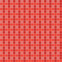 Red tile background, Mosaic tile background, Tile background, Seamless pattern, Mosaic seamless pattern, Mosaic tiles texture or background. Bathroom wall tiles, swimming pool tiles. vector