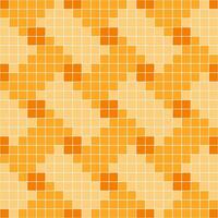 Orange tile background, Mosaic tile background, Tile background, Seamless pattern, Mosaic seamless pattern, Mosaic tiles texture or background. Bathroom wall tiles, swimming pool tiles. vector
