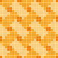 Orange tile background, Mosaic tile background, Tile background, Seamless pattern, Mosaic seamless pattern, Mosaic tiles texture or background. Bathroom wall tiles, swimming pool tiles. vector