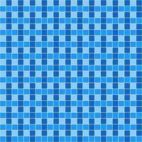 Blue tile background, Mosaic tile background, Tile background, Seamless pattern, Mosaic seamless pattern, Mosaic tiles texture or background. Bathroom wall tiles, swimming pool tiles. vector