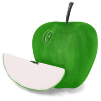 Green apple for your healthy png